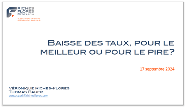 Baisse des taux, pour le meilleur ou pour le pire? 