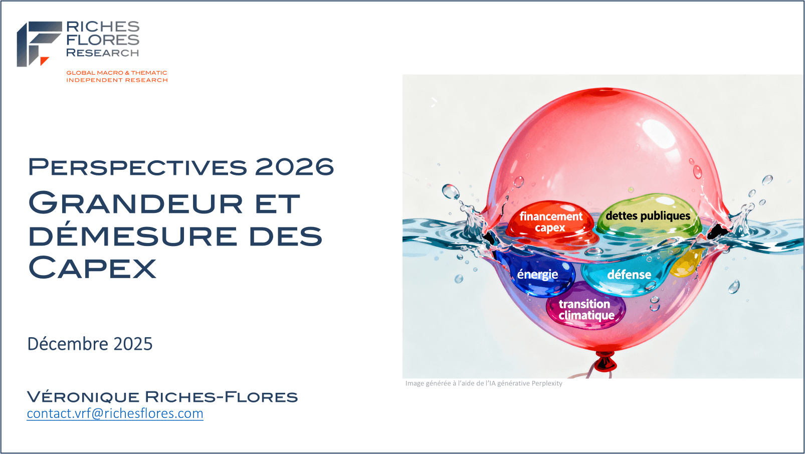 2026 - Grandeur et démesure des Capex
