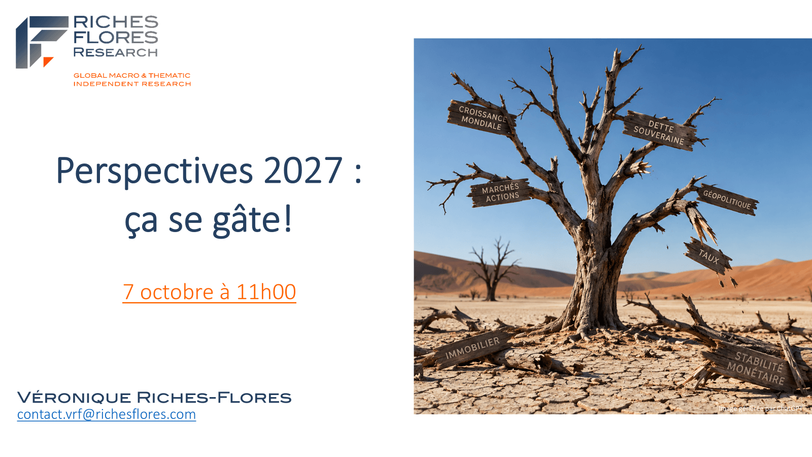 Perspectives 2027 : ça se gâte